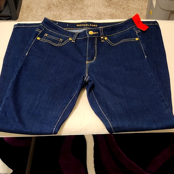 NWOT Women's Michael Kors Skinny Jeans Size 6 - Picture 1 of 9